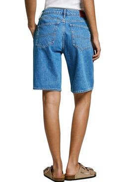  Bermudas Pepe Jeans  Bermuda  azul para mujer 