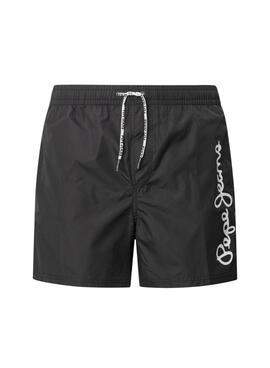 Bañador Pepe Jeans Logo negro para hombre
