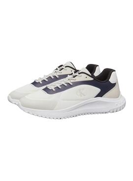 Zapatillas Calvin Klein Jeans EVA Runner Low blanco para hombre 