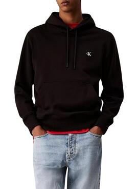Sudadera Calvin Klein Jeans Painted negro para hombre 