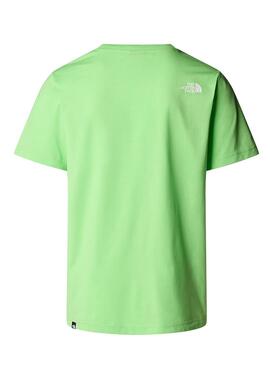 Camiseta The North Face Easy verde para hombre