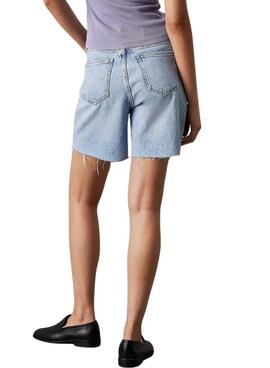  Bermuda  Calvin Klein Jeans  Denim azul para mujer 