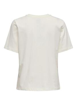 Camiseta Only Rosa Paris para mujer