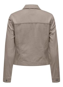 Cazadora vaquera Only Tia topo para mujer