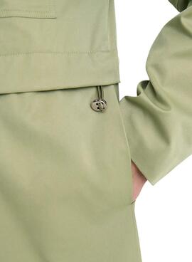 Cazadora Only Lisa verde para mujer