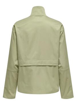 Cazadora Only Lisa verde para mujer