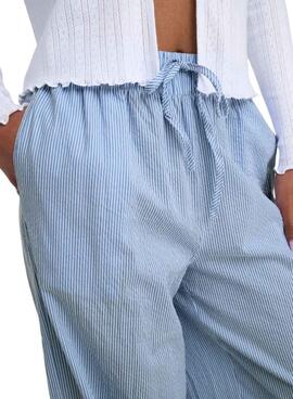 Pantalones Only Augusta azul para mujer