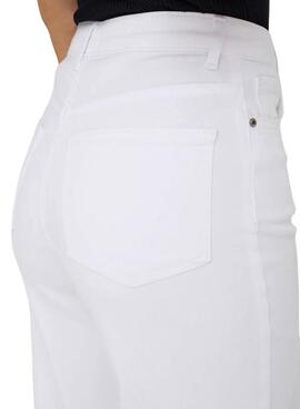 Pantalón vaquero Only Madison blanco para mujer