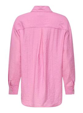 Camisa Only Tania rosa para mujer