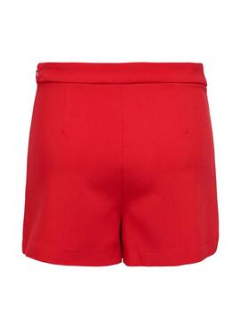 Falda pantalón Only Nemy rojo para mujer