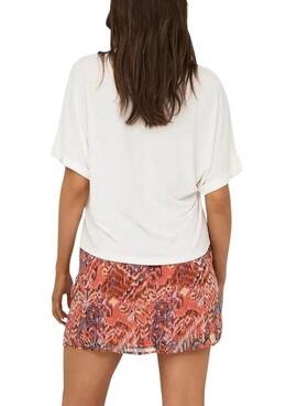 Camiseta Only Free blanco para mujer