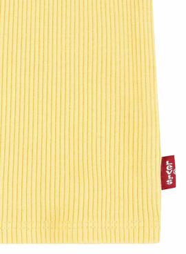 Camiseta Levis Meet and Greet amarillo para niña