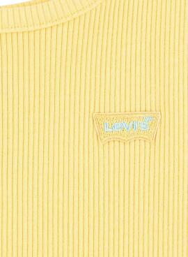 Camiseta Levis Meet and Greet amarillo para niña