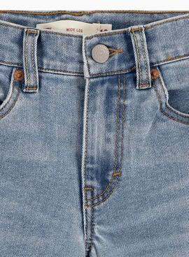 Pantalón vaquero Levis Wid Leg claro para niña