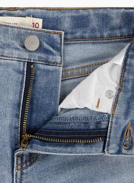 Pantalón vaquero Levis Wid Leg claro para niña