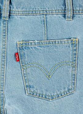Peto vaquero corto Levis Classic para niña