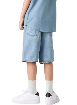 Bermudas Levis Denim Skate azul para niño