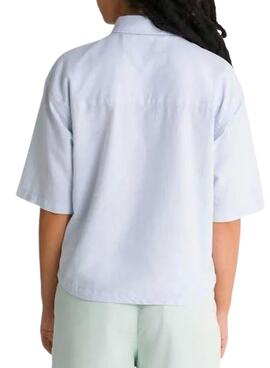 Camisa Vans McMillan azul para mujer