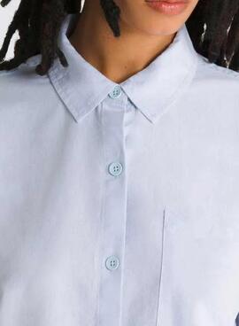 Camisa Vans McMillan azul para mujer