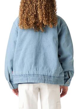 Cazadora Levis vaquera Trucker retro para niña