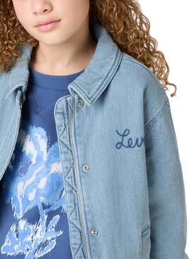 Cazadora Levis vaquera Trucker retro para niña