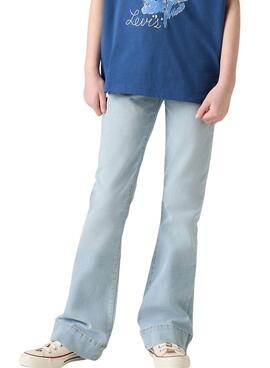 Pantalón vaquero Levis 726 Flare azul para niña