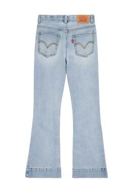 Pantalón vaquero Levis 726 Flare azul para niña