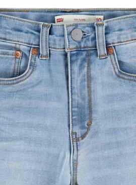Pantalón vaquero Levis 726 Flare azul para niña