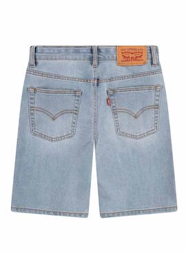 Short vaquero Levis 511 slim azul claro para niño