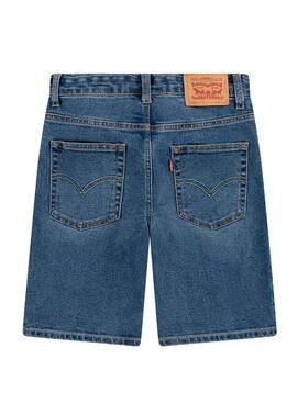 Short vaquero Levis 511 slim azul para niño