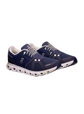 Zapatillas On Running Cloud 6 azul marino para hombre