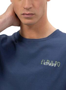 Camiseta El Pulpo tripe logo dibujado marino para hombre