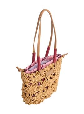 Bolso Pepe Jeans Gina Sunrise beige para mujer
