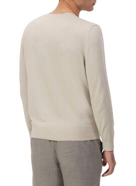 Jersey El Pulpo básico logo beige para hombre