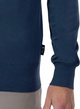 Jersey El Pulpo básico logo azul para hombre