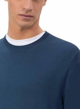 Jersey El Pulpo básico logo azul para hombre