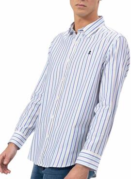 Camisa El Pulpo rayas multicolor para hombre