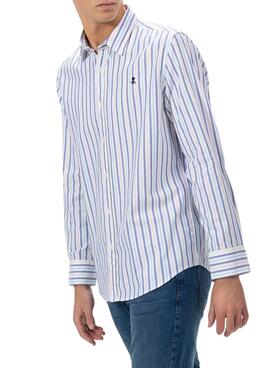 Camisa El Pulpo rayas multicolor para hombre