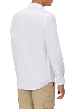 Camisa El Pulpo Oxford blanco para hombre