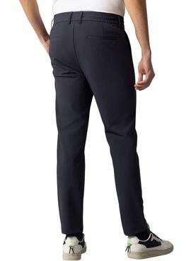 Pantalón técnico El Pulpo ultraligero cordones marino para hombre