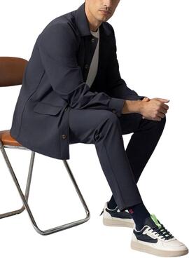 Pantalón técnico El Pulpo ultraligero cordones marino para hombre