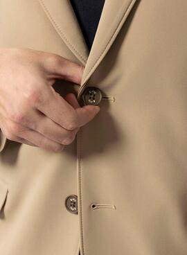 Americana El Pulpo ultraligera classic beige para hombre