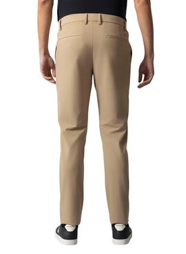 Pantalón técnico El Pulpo ultraligero beige para hombre