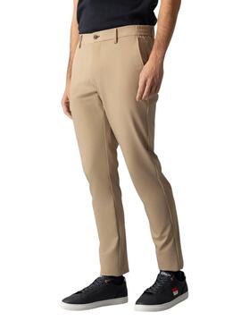 Pantalón técnico El Pulpo ultraligero beige para hombre