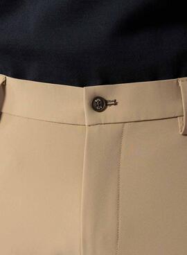 Pantalón técnico El Pulpo ultraligero beige para hombre