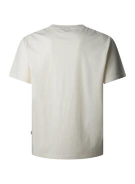 Camiseta Pepe Jeans Jacko blanco para hombre