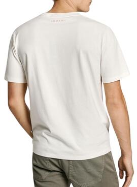 Camiseta Pepe Jeans Dumas blanco para hombre