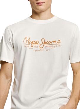 Camiseta Pepe Jeans Dumas blanco para hombre