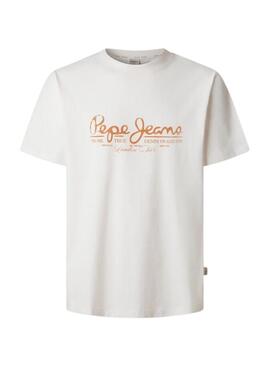 Camiseta Pepe Jeans Dumas blanco para hombre
