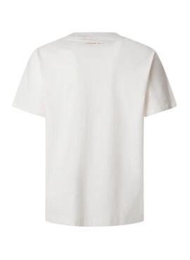 Camiseta Pepe Jeans Dumas blanco para hombre